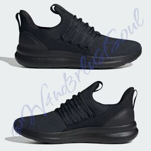 Adidas Men's Black Lite Racer Adapt 7.0 Shoes NWT